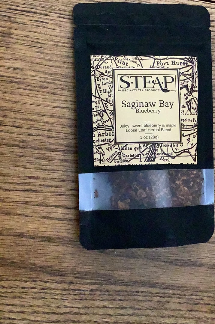 Saginaw Bay Blueberry 1 oz loose leaf tea