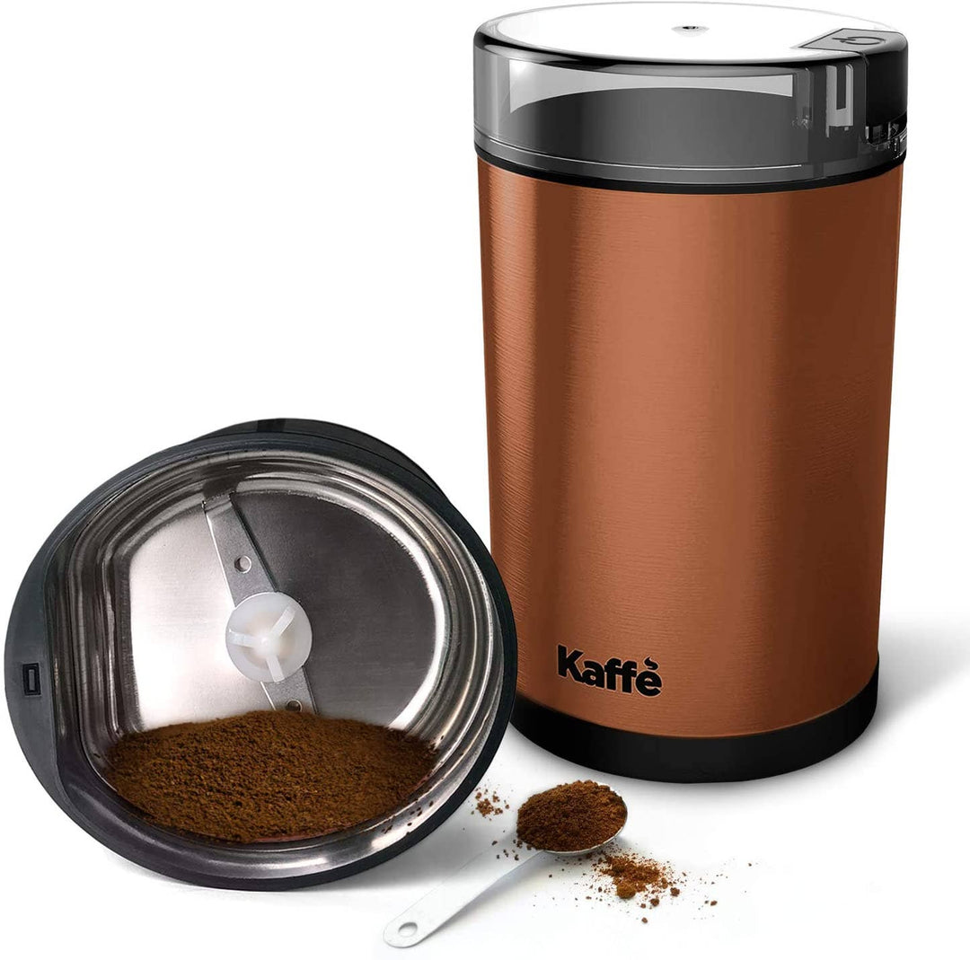Kaffe Electric Coffee Grinder w/ Cleaning Brush - 3.5oz - Stone & Spoon