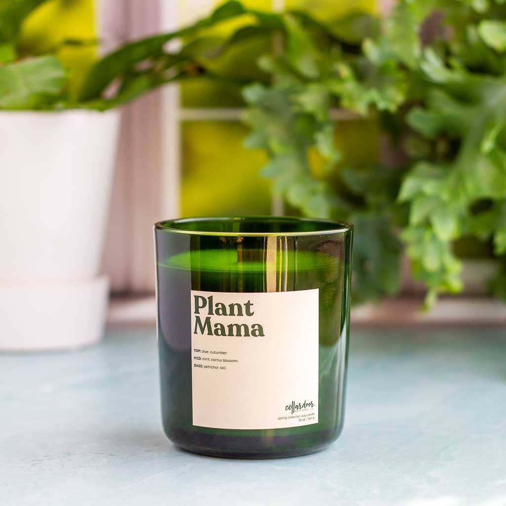Plant Mama - 13 oz Wood Wick Soy Candle