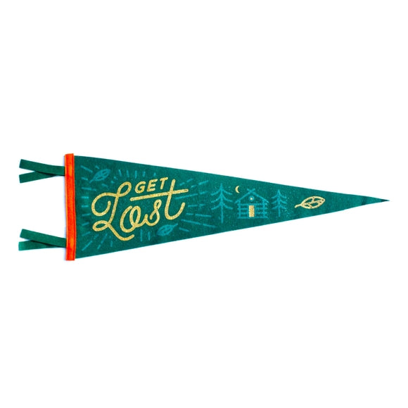 Get Lost Pennant - Stone & Spoon
