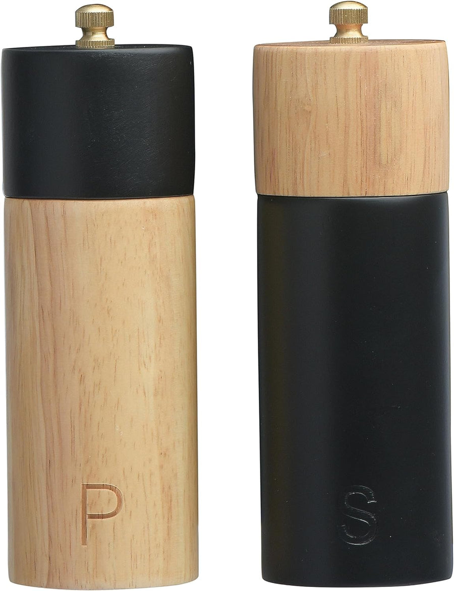 Two Tone Salt & Pepper Mills are the perfect accent to any kitchen. 