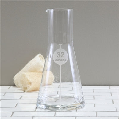Glass Flask 32oz - Stone & Spoon