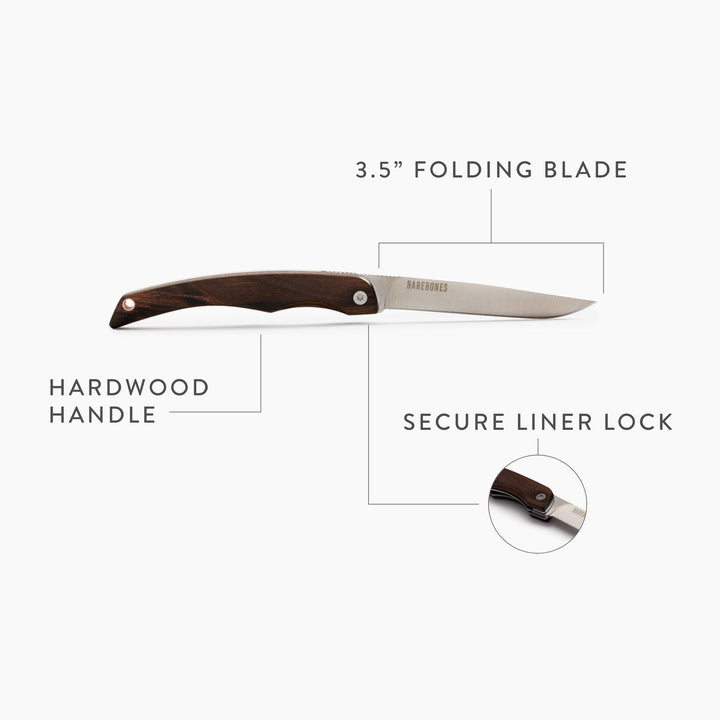 Solo Folding Knife - Stone & Spoon