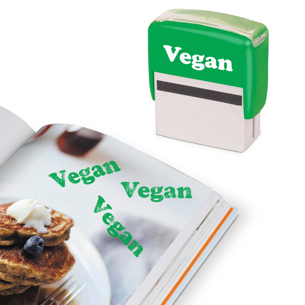 Vegan Self Inking Stamp - Stone & Spoon