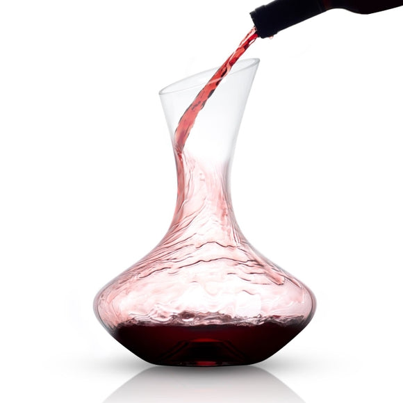 Lancia Crystal Wine Decanter - Stone & Spoon