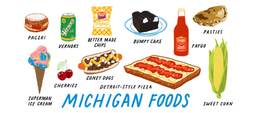 Michigan Foods Mug - Stone & Spoon