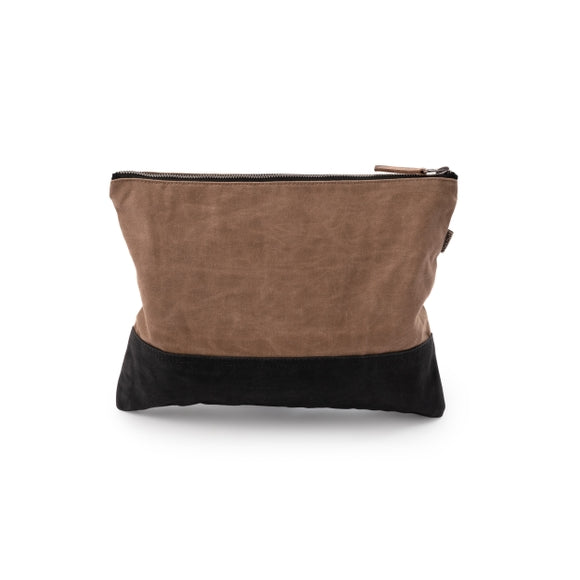 Neelum Zipper Pouch - Stone & Spoon