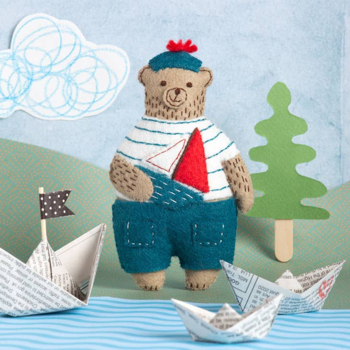 Marcel The Sailor Bear Felt Mini Kit