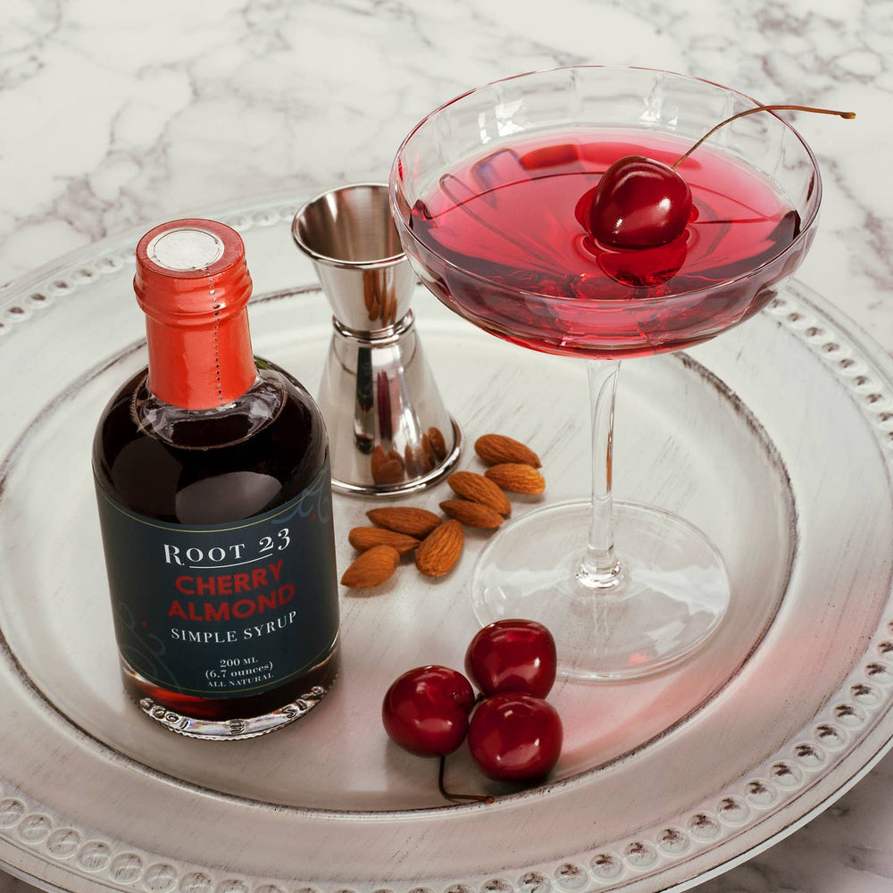 Root 23 Simple Syrup Cherry Almond - Stone & Spoon