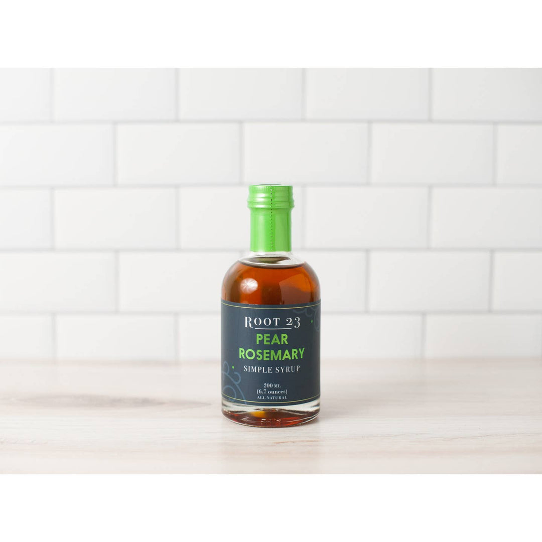 Root 23 Simple Syrup Pear Rosemary - Stone & Spoon