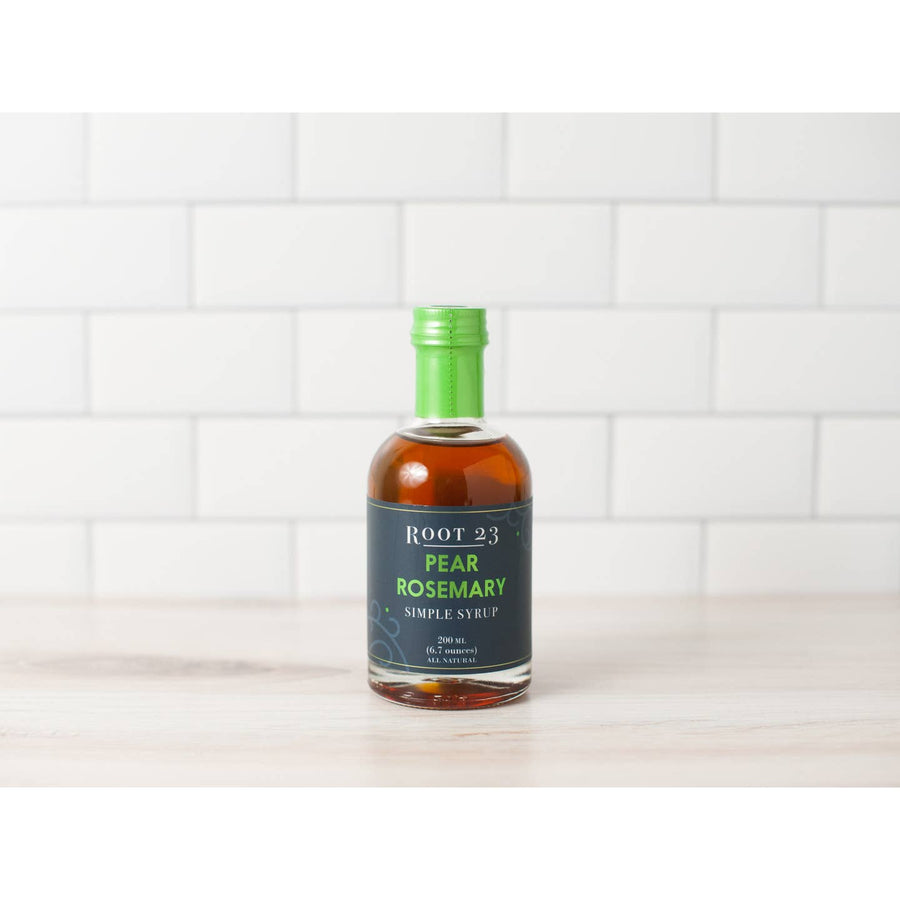 Root 23 Simple Syrup Pear Rosemary - Stone & Spoon