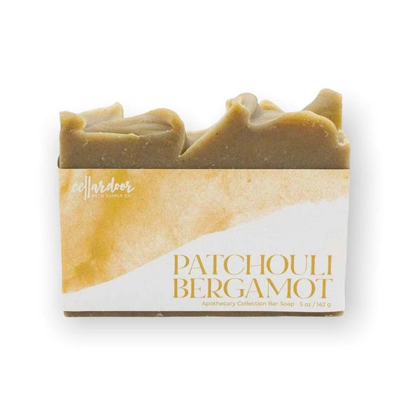 Patchouli Bergamot Bar Soap - Stone & Spoon