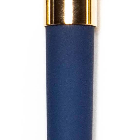 Monaco Dark Blue Ballpoint Pen - Stone & Spoon