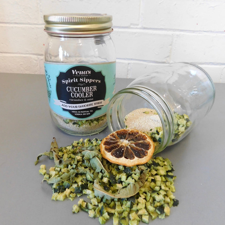 Cucumber Cooler Spirit Sipper Infusion Jar - Stone & Spoon