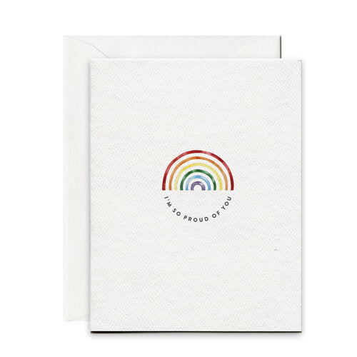 Proud Of You Rainbow Cards - Stone & Spoon