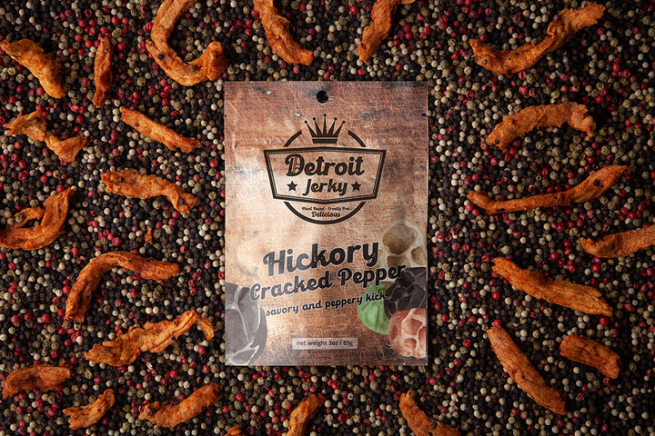 Detroit Jerky Hickory Cracked Pepper Jerky