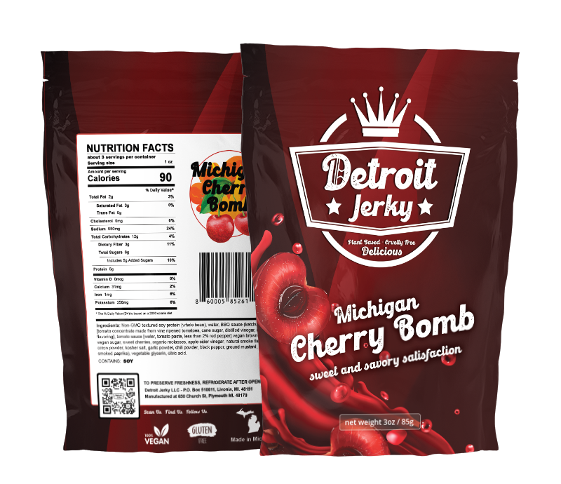 Michigan Cherry Bomb Jerky