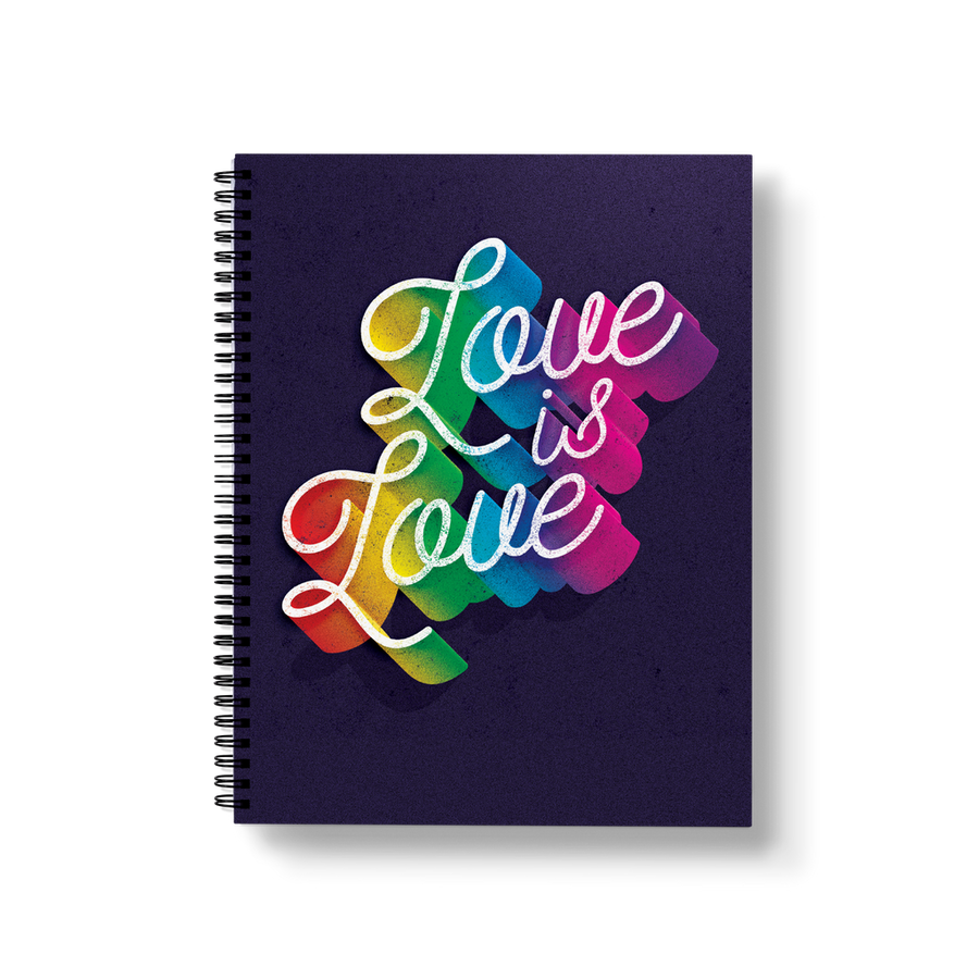 Love Is Love Notebook - Stone & Spoon
