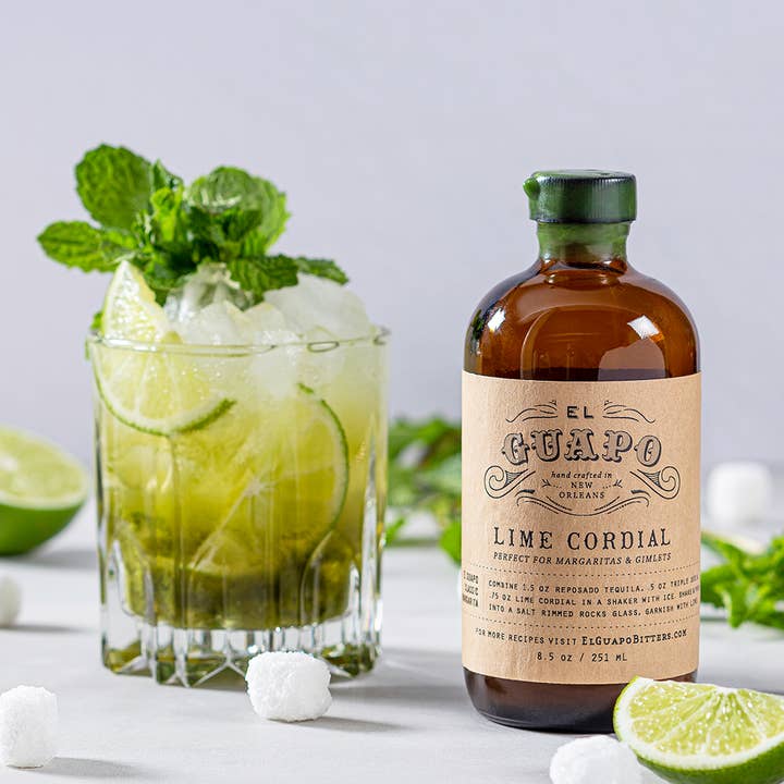 Lime Cordial Syrup - Stone & Spoon