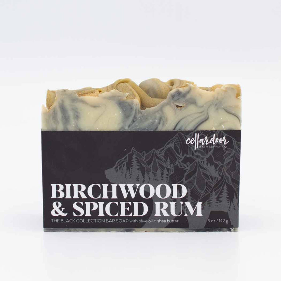 Birchwood & Spiced Rum Bar Soap - Stone & Spoon
