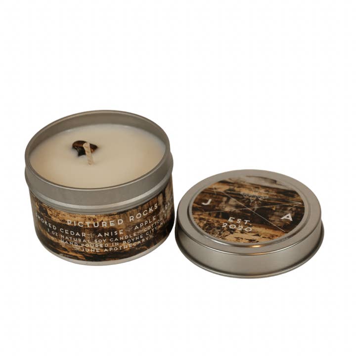 Pictured Rocks Travel Candle - Stone & Spoon