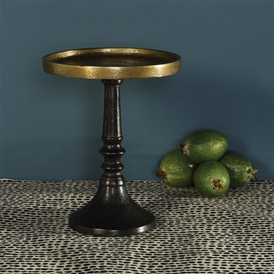 Reese Pedestal - Brass & Bronze - Stone & Spoon