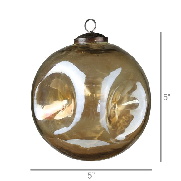 Cassia Dimpled Ornament - Stone & Spoon